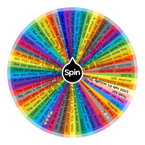 random spinner wheel